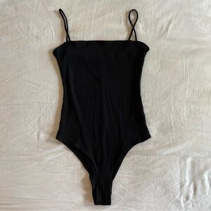 Reformation black bodysuit